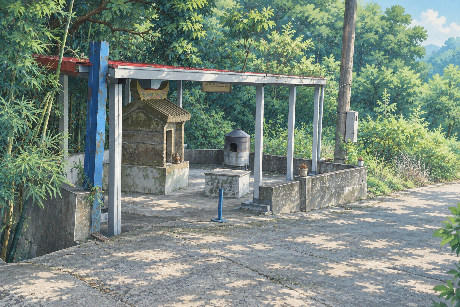 坪林水頭伯公
