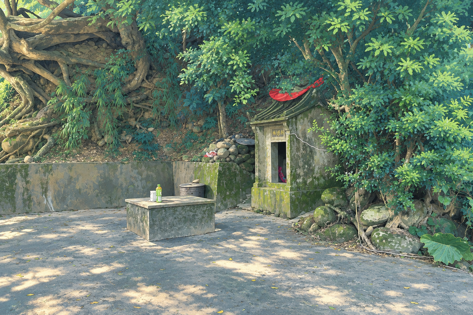 東褒橋頭伯公